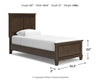 Danabrin Twin Panel Footboard