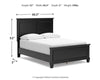 Lanolee Full Panel Headboard