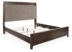 Korestone King Upholstered Panel Bed