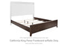 Korestone California King Panel Footboard with Rails
