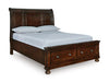 Porter Queen Rails with Roll Slats