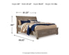 Lettner California King Sleigh Bed with 2 Storage Drawers