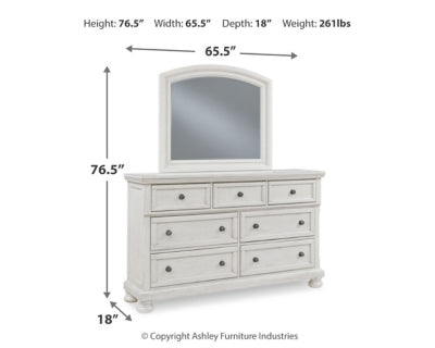 Robbinsdale Dresser and Mirror