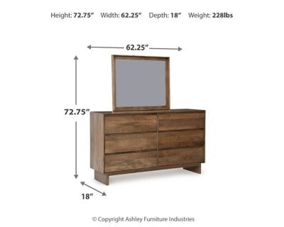 Isanti Dresser and Mirror