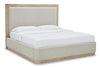 Hennington Queen Upholstered Footboard with Rails