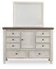 Havalance Dresser and Mirror