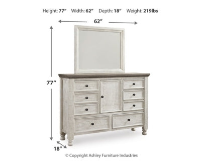 Havalance Dresser and Mirror