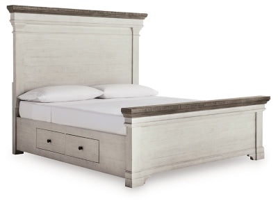Havalance California King Panel Storage Bed