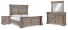 Blairhurst King Panel Bed, Dresser, Mirror and Nightstand