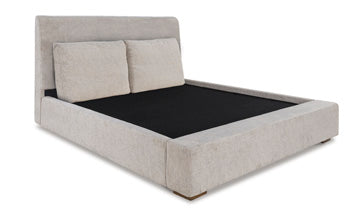 Cabalynn California King Upholstered Footboard with Rails
