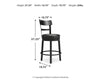 Valebeck Counter Height Bar Stool