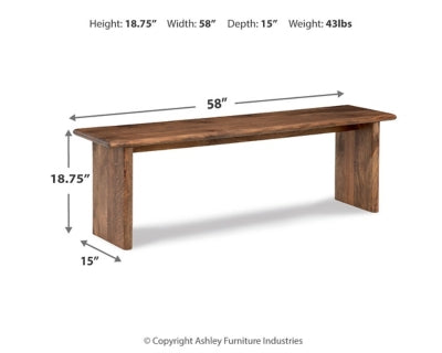 Isanti Dining Bench