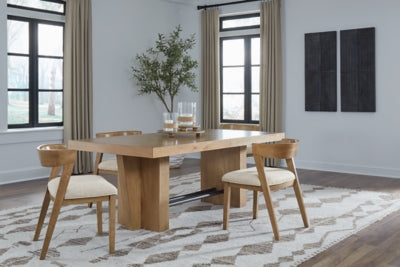 Kristiland Dining Table and 4 Chairs