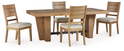 Kristiland Dining Table and 4 Chairs