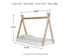 Piperton Twin Tent Complete Bed in Box