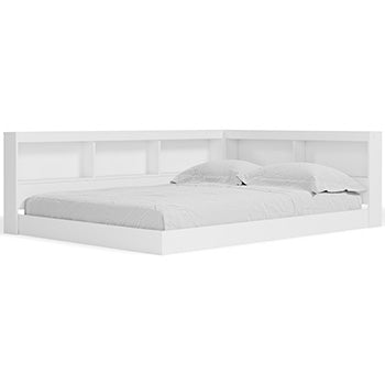 Piperton Full Bookcase Storage with End Panel