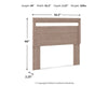 Flannia Full Panel Headboard