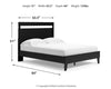Finch Queen Panel Platform Bed