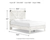 Shawburn Full Crossbuck Panel Platform Bed