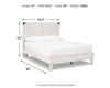 Shawburn Queen Crossbuck Panel Platform Bed