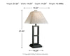 Deidra Table Lamp (Set of 2)