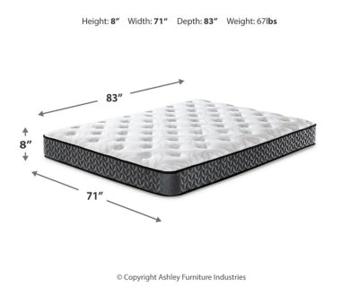 8 Inch Bonnell Hybrid California King Mattress