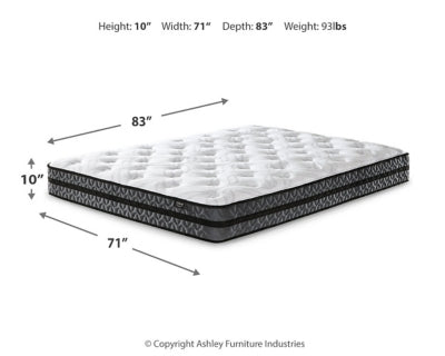 10 Inch Pocketed Hybrid California King Mattress