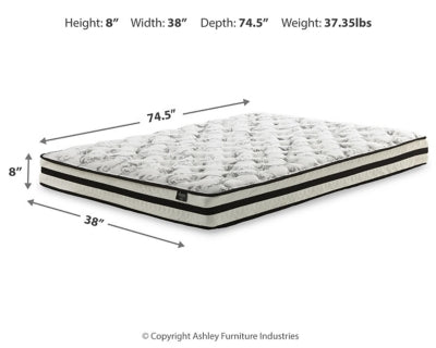 8 Inch Chime Innerspring Twin Mattress in a Box