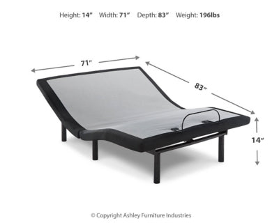 Head-Foot Model Best California King Adjustable Base