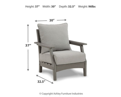 Visola Lounge Chair with Cushion (Set of 2)