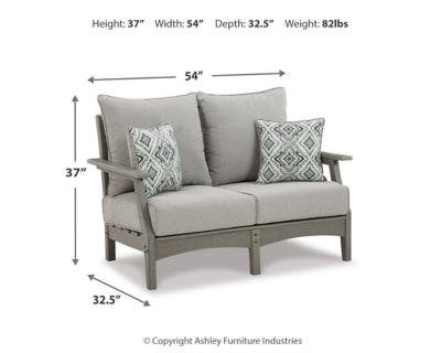 Visola Outdoor Loveseat with Cushion