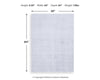 Worthley Washable 5' x 7' Area Rug