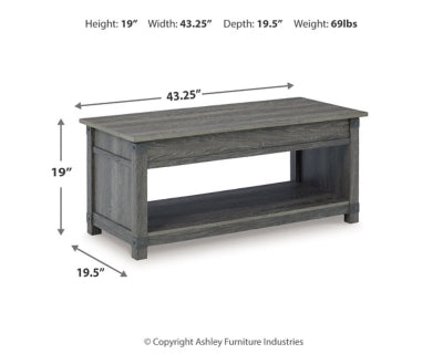 Freedan Lift-Top Coffee Table