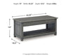 Freedan Lift-Top Coffee Table