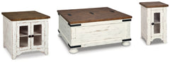 Wystfield Coffee Table and 2 End Tables