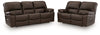 Leesworth Power Reclining Sofa and Loveseat