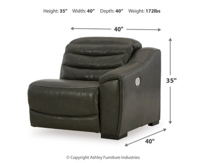 Center Line Right-Arm Facing Power Recliner