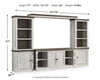 Havalance 4-Piece Entertainment Center