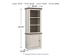 Havalance Left Pier Cabinet
